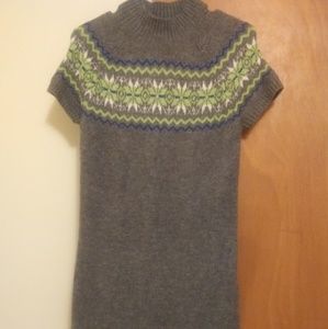 Short sweater dress